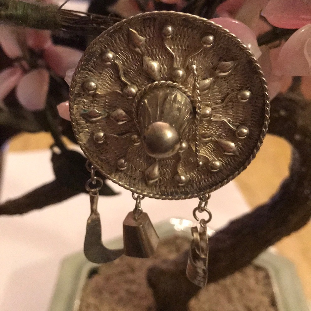 Vintage 925 hat brooch